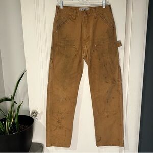 Vintage Levi’s Strauss Double Knee Workwear Fit Men’s 30x32 Riveted Work Heavy